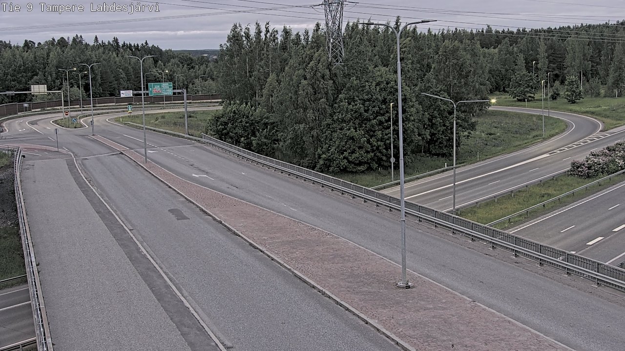 Kelikamerat Kuva Tie 9 Tampere, Lahdesjärvi, Tampere, Pirkanmaa