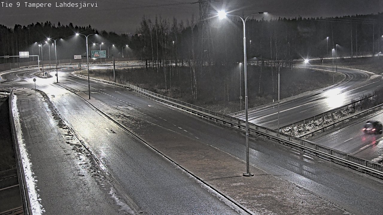 Weather Camera Image Väg 9 Tammerfors, Lahdesjärvi, Tampere, Pirkanmaa