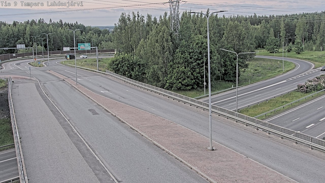 Kelikamerat Kuva Tie 9 Tampere, Lahdesjärvi, Tampere, Pirkanmaa