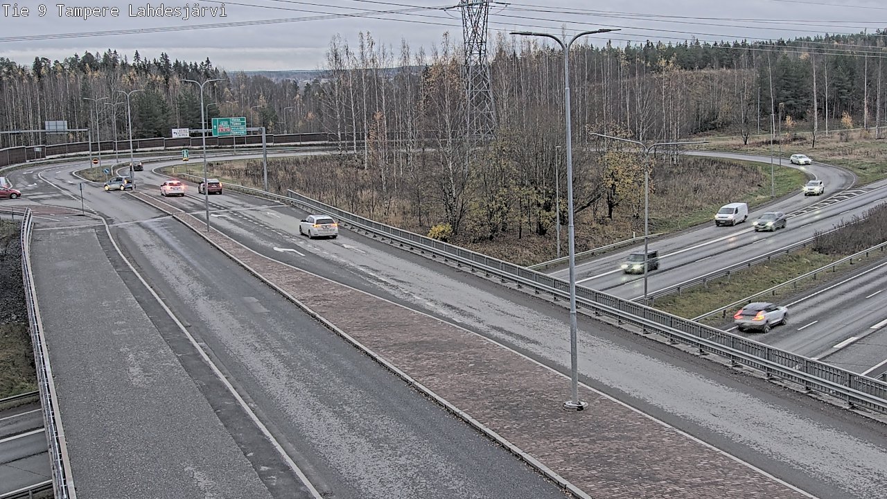 Kelikamerat Kuva Tie 9 Tampere, Lahdesjärvi, Tampere, Pirkanmaa