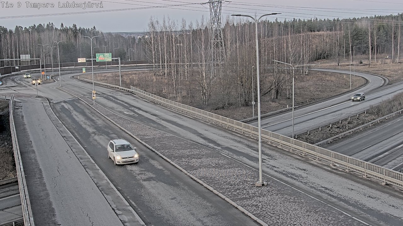 Weather Camera Image Road 9 Tampere, Lahdesjärvi, Tampere, Pirkanmaa