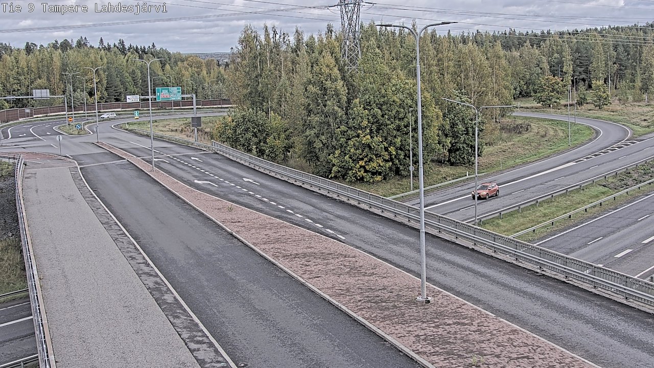 Kelikamerat Kuva Tie 9 Tampere, Lahdesjärvi, Tampere, Pirkanmaa