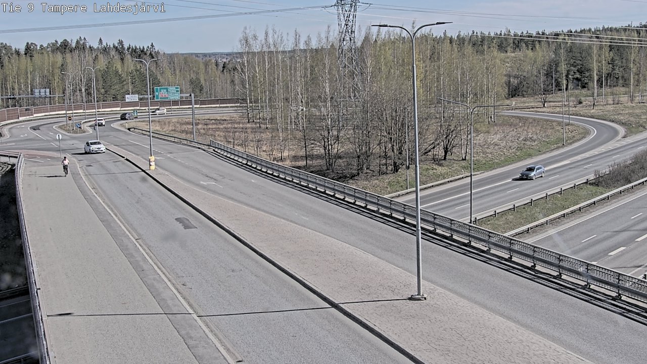 Kelikamerat Kuva Tie 9 Tampere, Lahdesjärvi, Tampere, Pirkanmaa