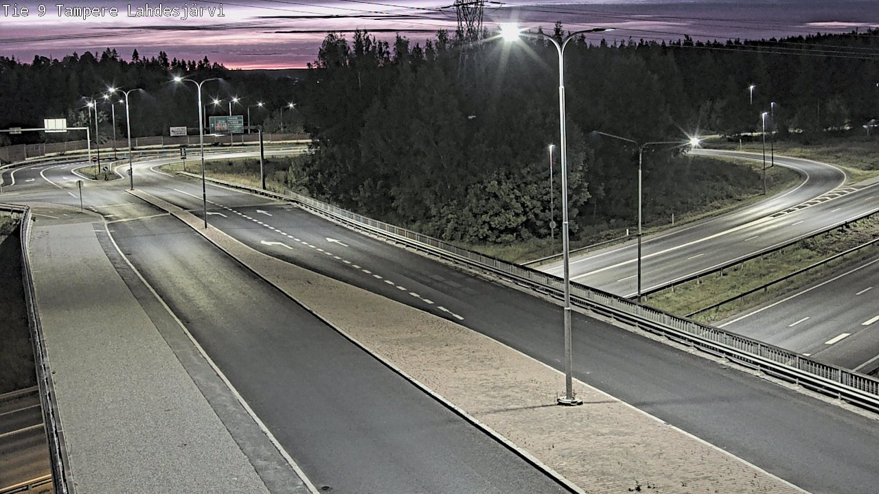 Kelikamerat Kuva Tie 9 Tampere, Lahdesjärvi, Tampere, Pirkanmaa
