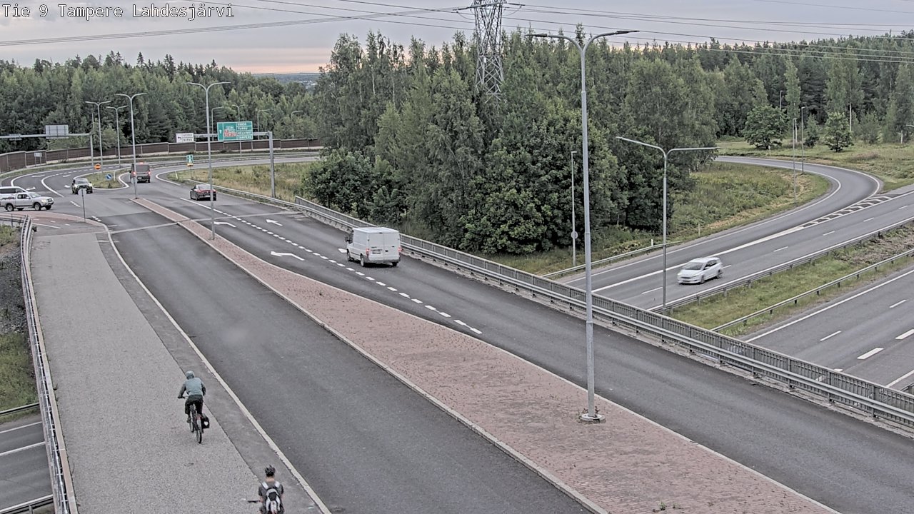 Weather Camera Image Road 9 Tampere, Lahdesjärvi, Tampere, Pirkanmaa