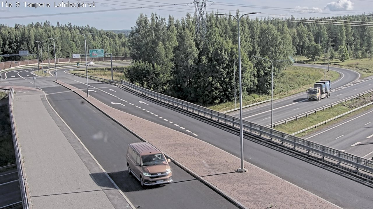 Kelikamerat Kuva Tie 9 Tampere, Lahdesjärvi, Tampere, Pirkanmaa