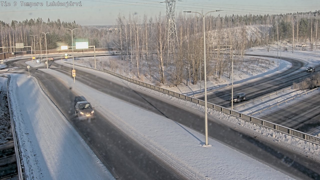 Weather Camera Image Road 9 Tampere, Lahdesjärvi, Tampere, Pirkanmaa