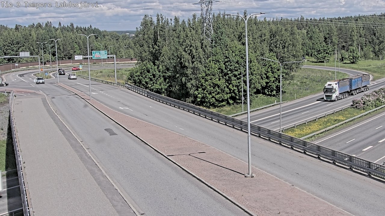 Kelikamerat Kuva Tie 9 Tampere, Lahdesjärvi, Tampere, Pirkanmaa