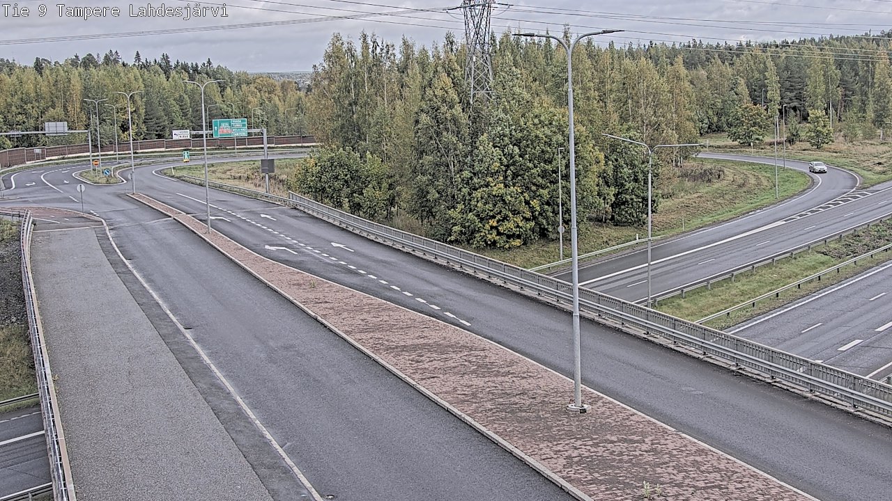 Weather Camera Image Road 9 Tampere, Lahdesjärvi, Tampere, Pirkanmaa