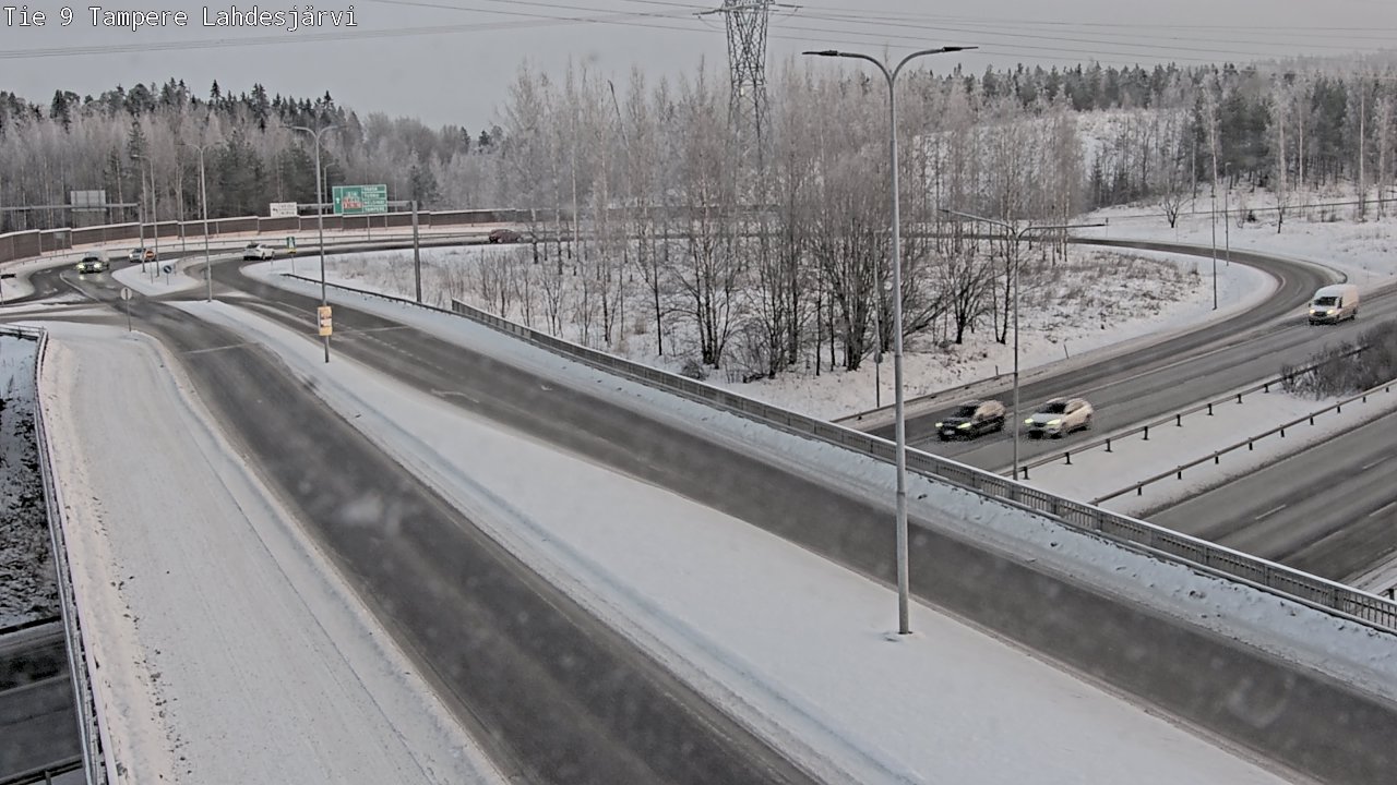 Weather Camera Image Road 9 Tampere, Lahdesjärvi, Tampere, Pirkanmaa