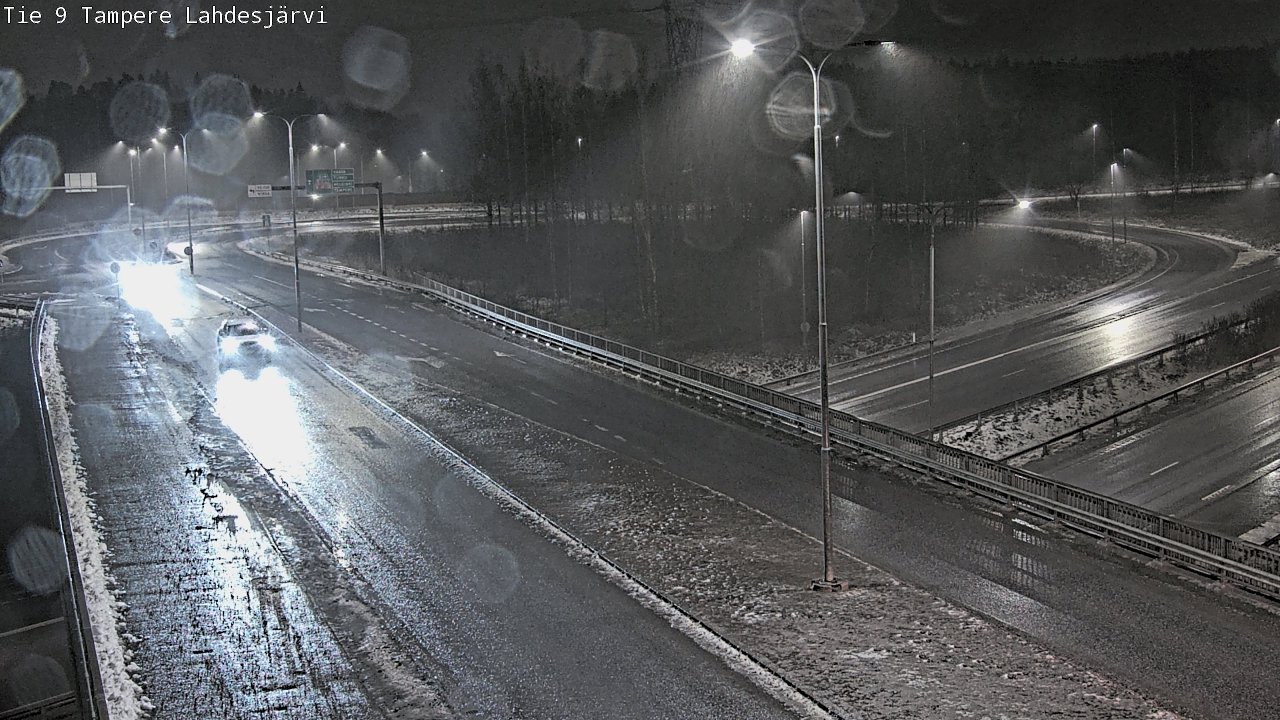 Weather Camera Image Väg 9 Tammerfors, Lahdesjärvi, Tampere, Pirkanmaa