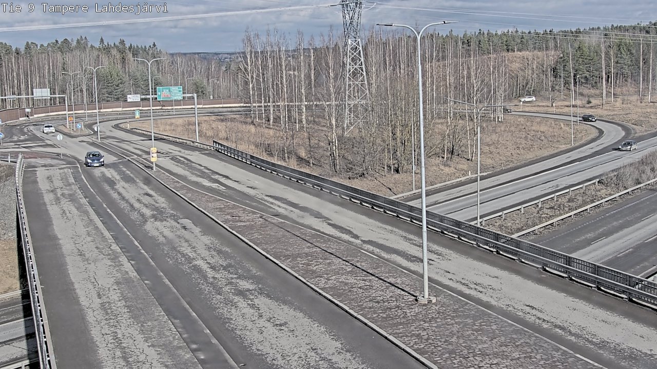 Weather Camera Image Road 9 Tampere, Lahdesjärvi, Tampere, Pirkanmaa
