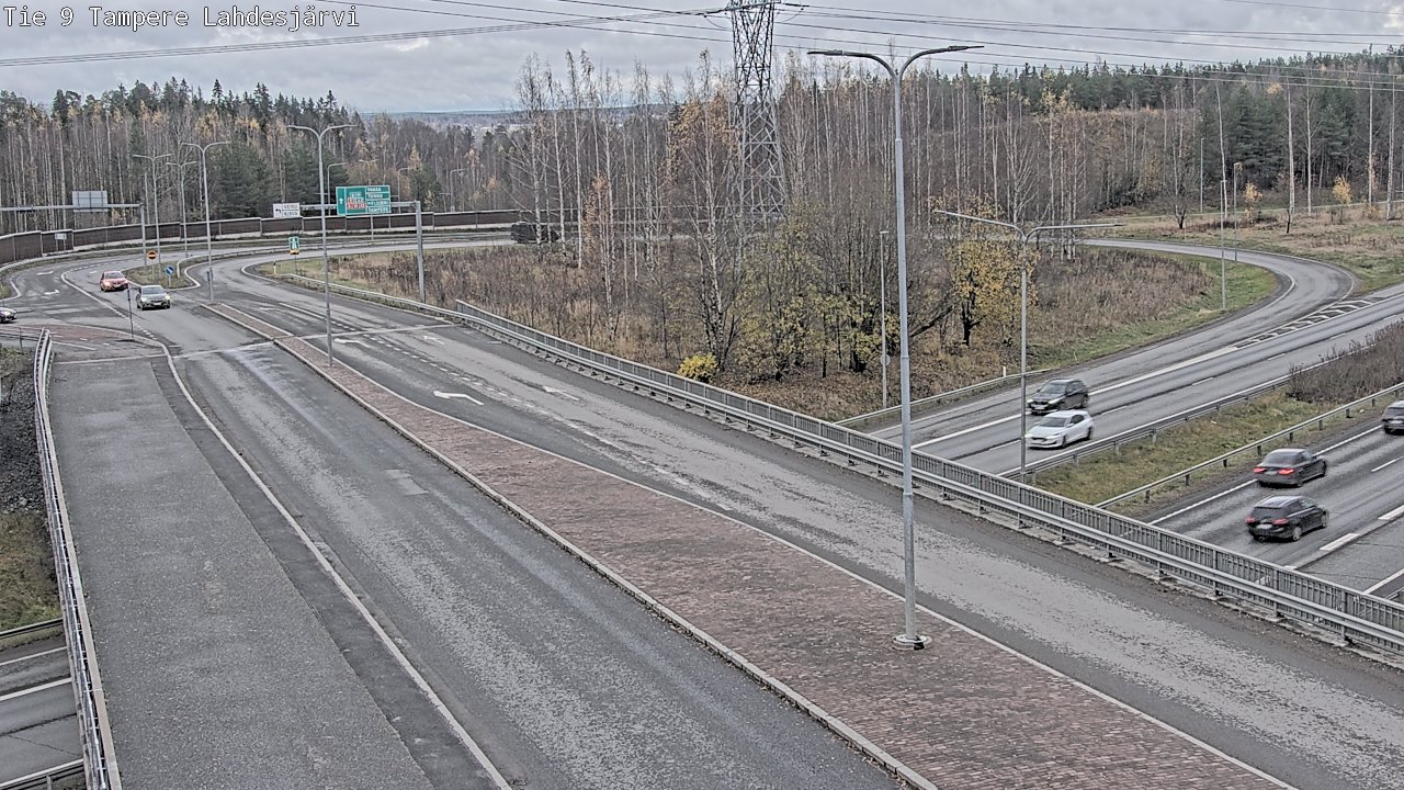 Kelikamerat Kuva Tie 9 Tampere, Lahdesjärvi, Tampere, Pirkanmaa