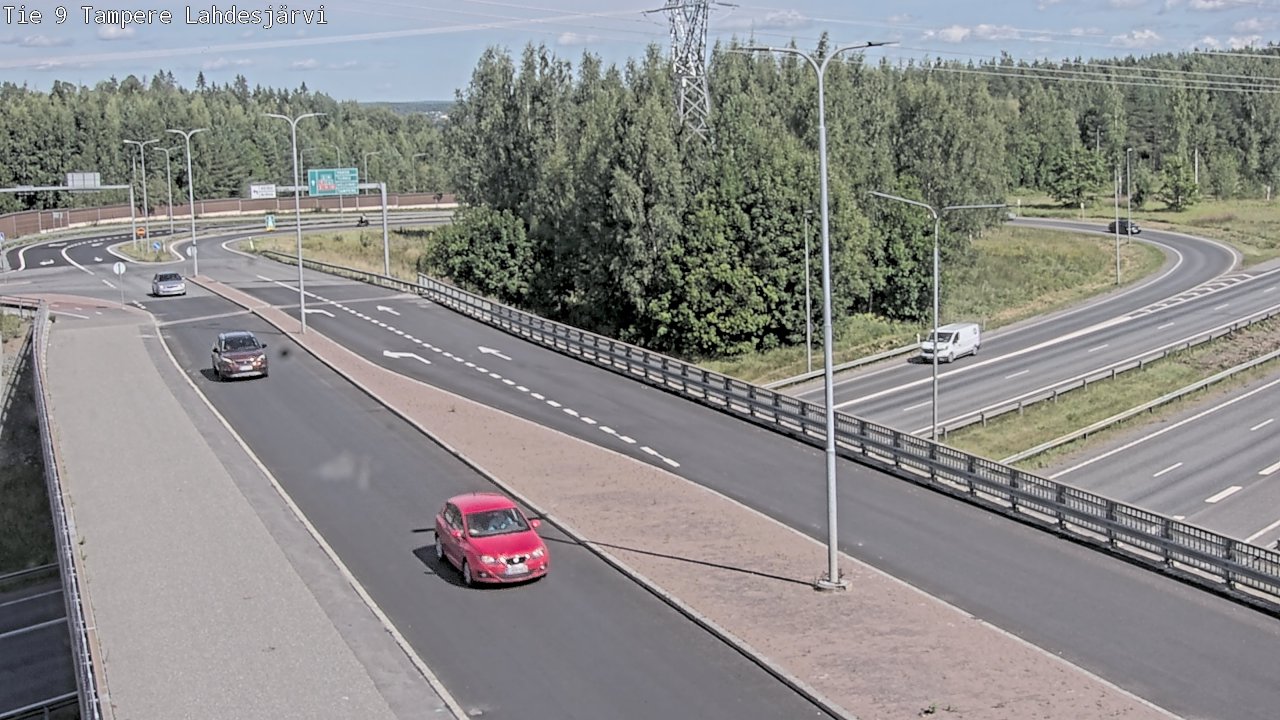 Kelikamerat Kuva Tie 9 Tampere, Lahdesjärvi, Tampere, Pirkanmaa