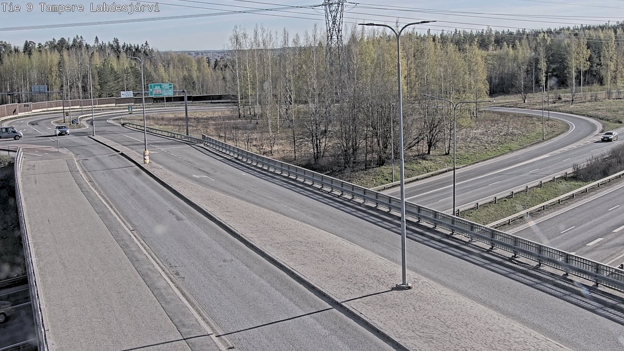 Kelikamerat Kuva Tie 9 Tampere, Lahdesjärvi, Tampere, Pirkanmaa
