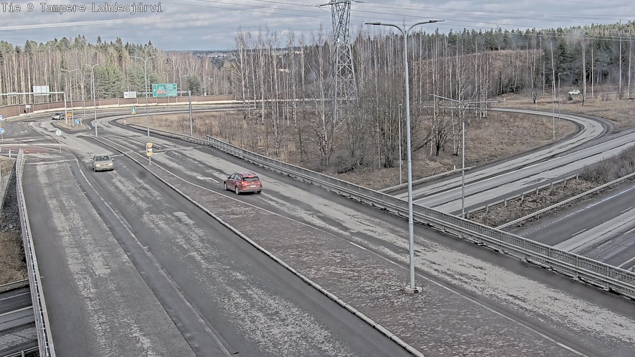 Weather Camera Image Road 9 Tampere, Lahdesjärvi, Tampere, Pirkanmaa