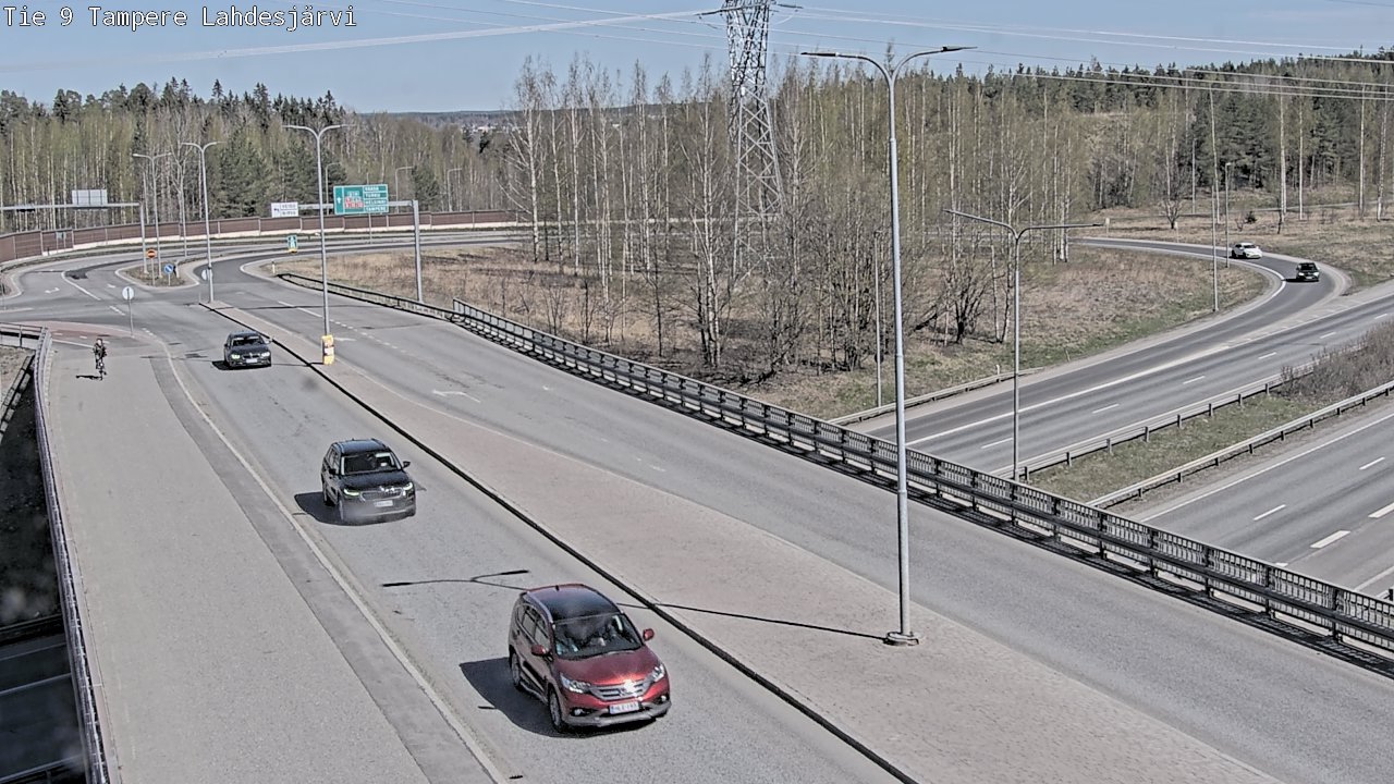 Kelikamerat Kuva Tie 9 Tampere, Lahdesjärvi, Tampere, Pirkanmaa