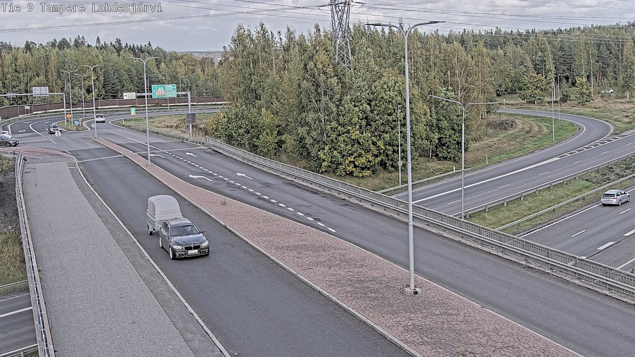 Weather Camera Image Road 9 Tampere, Lahdesjärvi, Tampere, Pirkanmaa