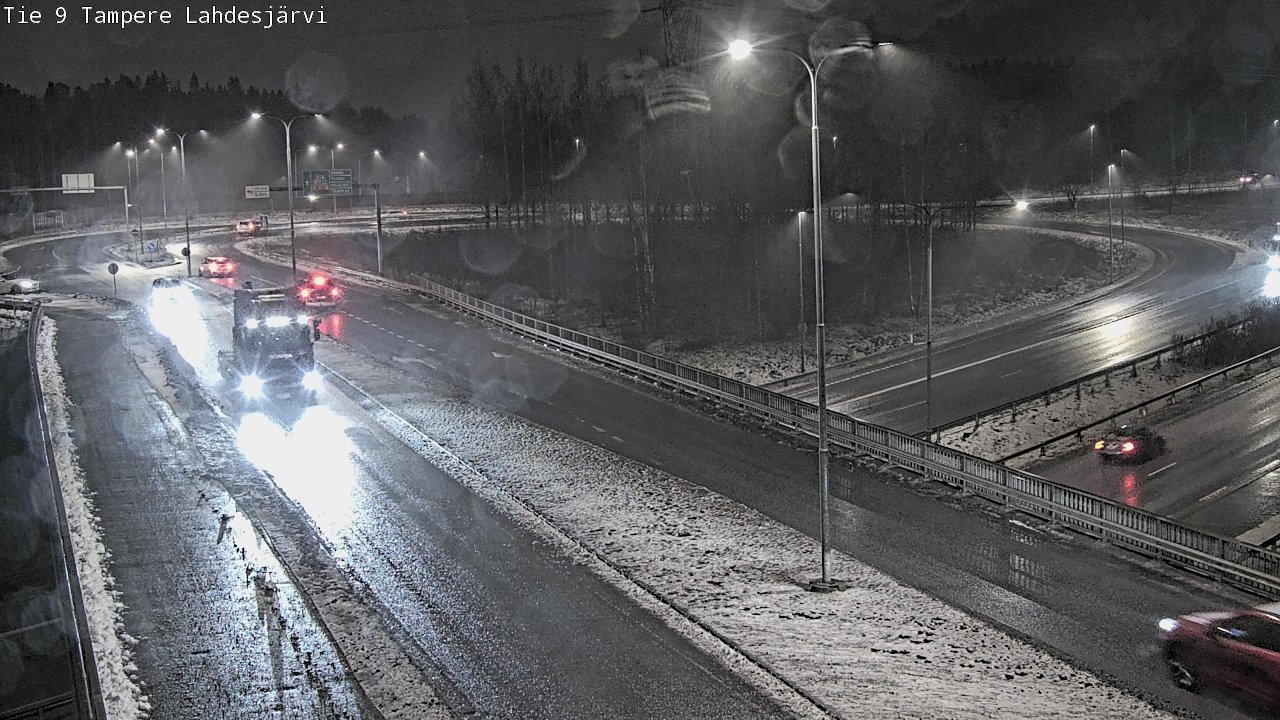 Weather Camera Image Väg 9 Tammerfors, Lahdesjärvi, Tampere, Pirkanmaa