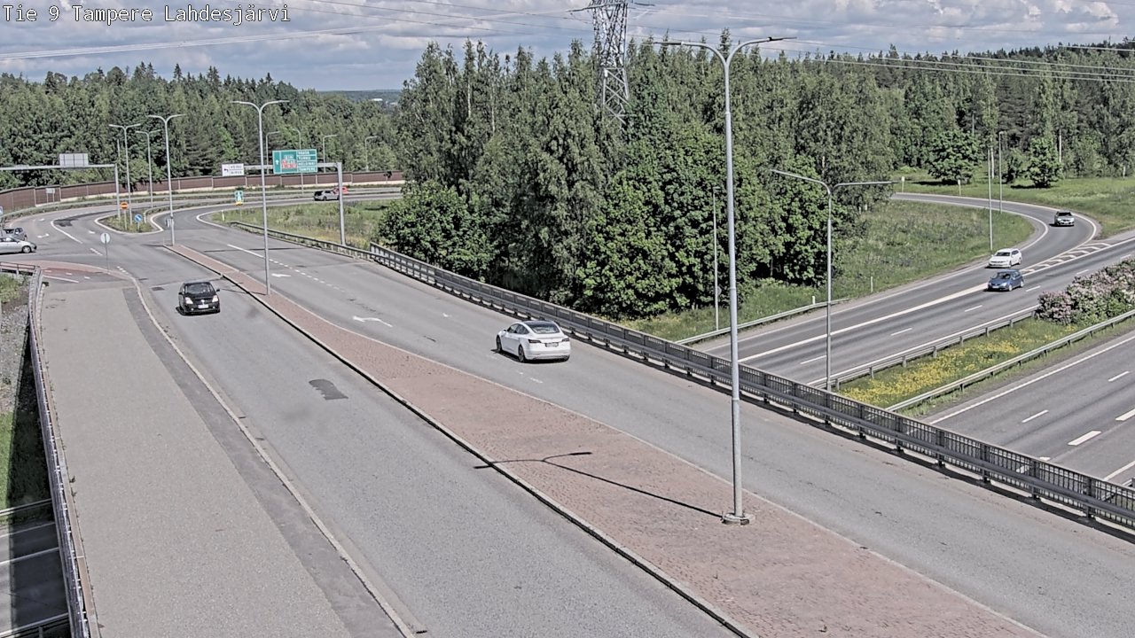 Kelikamerat Kuva Tie 9 Tampere, Lahdesjärvi, Tampere, Pirkanmaa