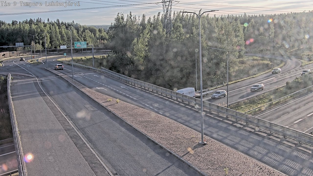 Kelikamerat Kuva Tie 9 Tampere, Lahdesjärvi, Tampere, Pirkanmaa