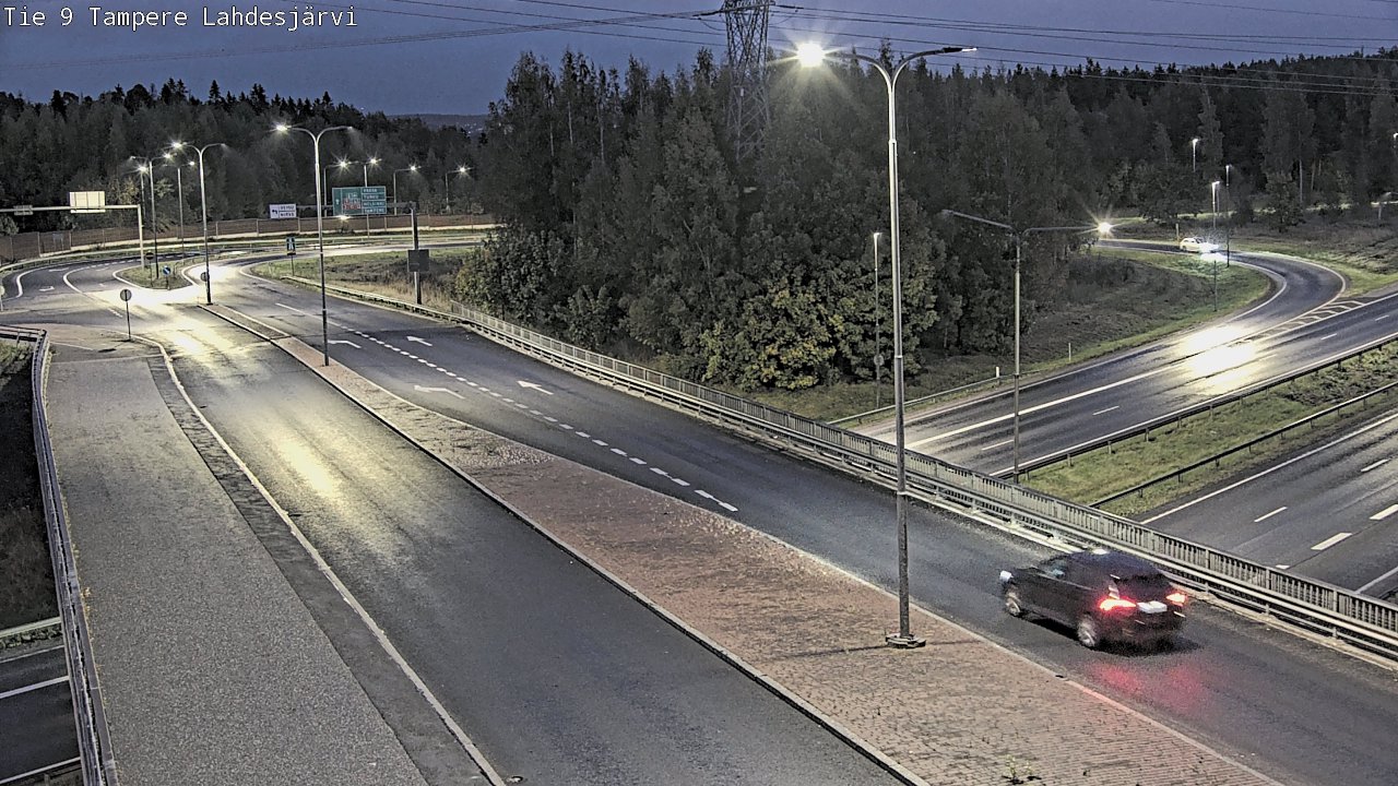Weather Camera Image Road 9 Tampere, Lahdesjärvi, Tampere, Pirkanmaa