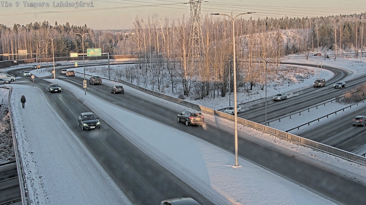 Weather Camera Image Road 9 Tampere, Lahdesjärvi, Tampere, Pirkanmaa