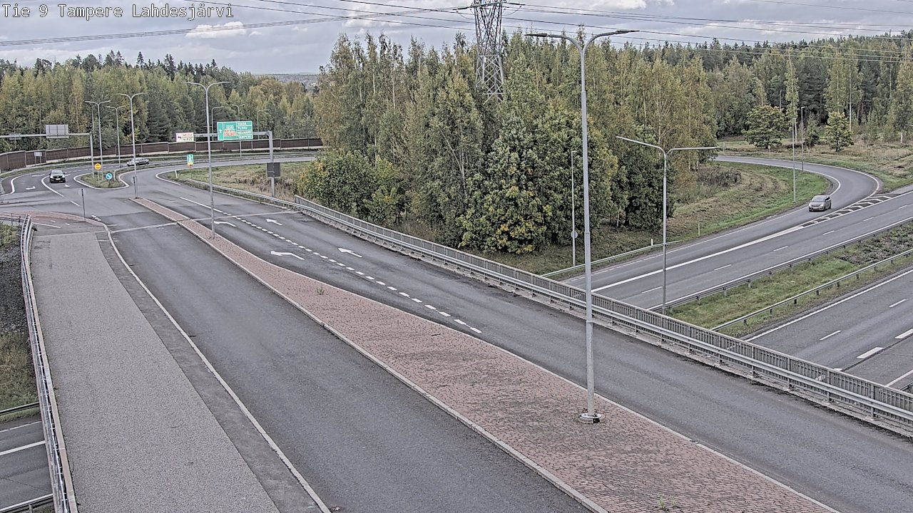 Weather Camera Image Road 9 Tampere, Lahdesjärvi, Tampere, Pirkanmaa