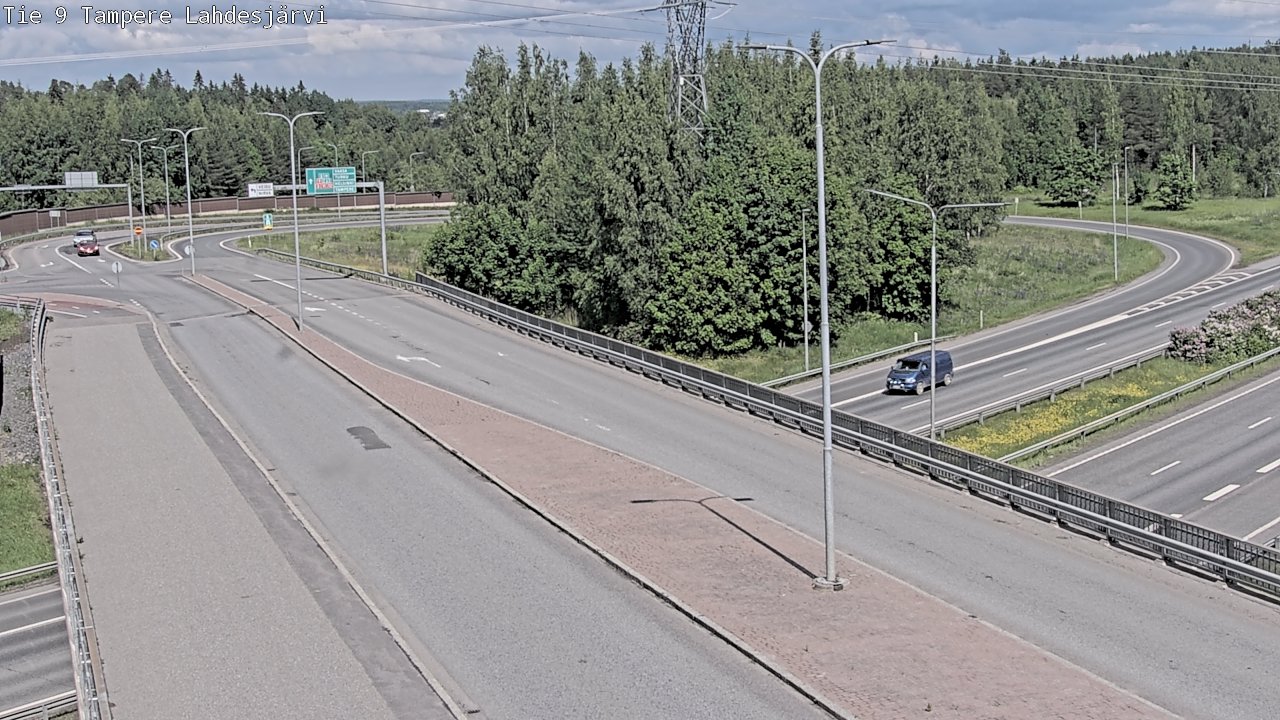 Kelikamerat Kuva Tie 9 Tampere, Lahdesjärvi, Tampere, Pirkanmaa