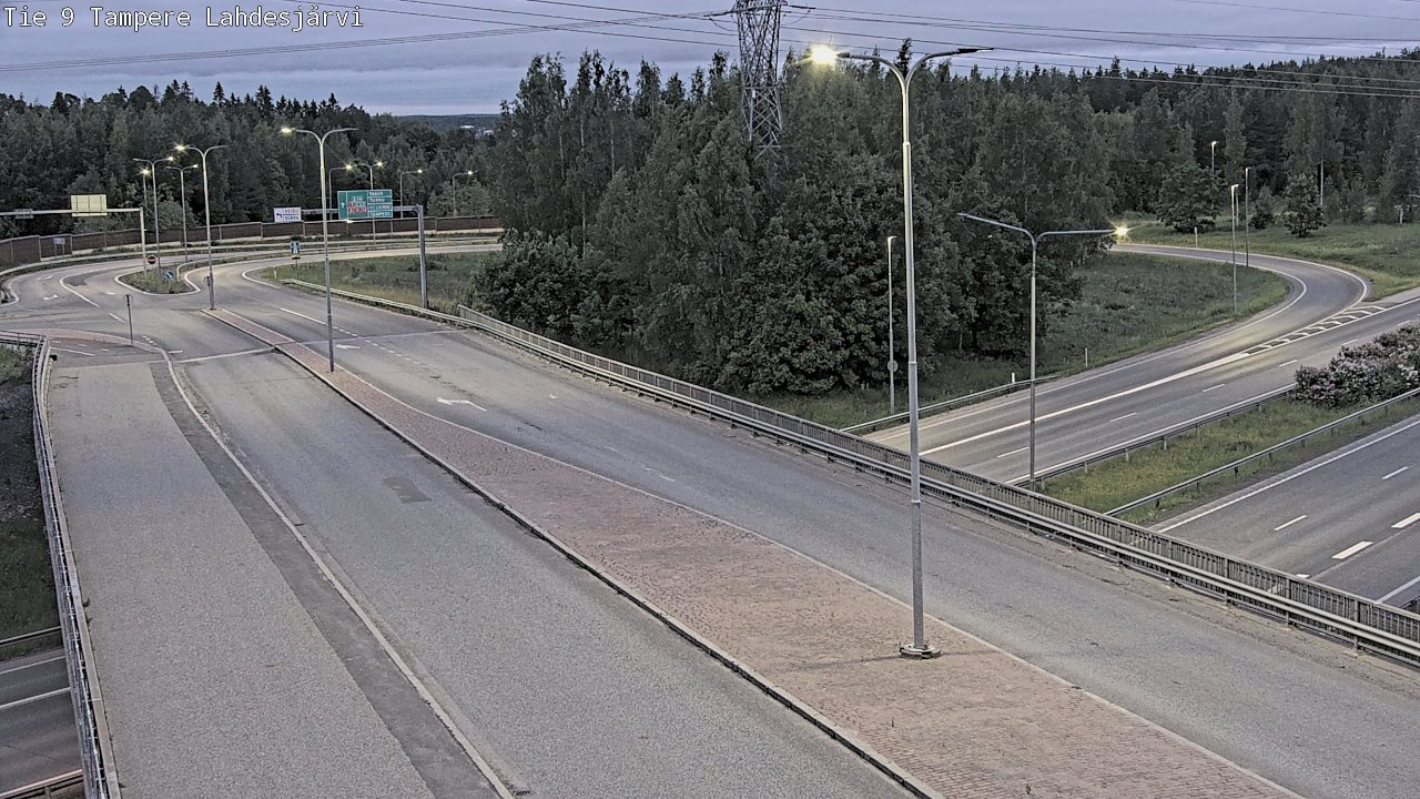 Kelikamerat Kuva Tie 9 Tampere, Lahdesjärvi, Tampere, Pirkanmaa