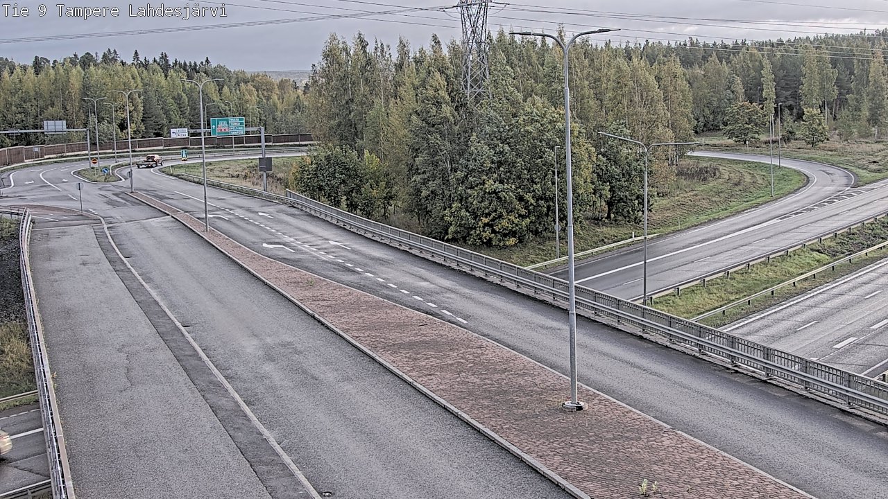 Weather Camera Image Road 9 Tampere, Lahdesjärvi, Tampere, Pirkanmaa