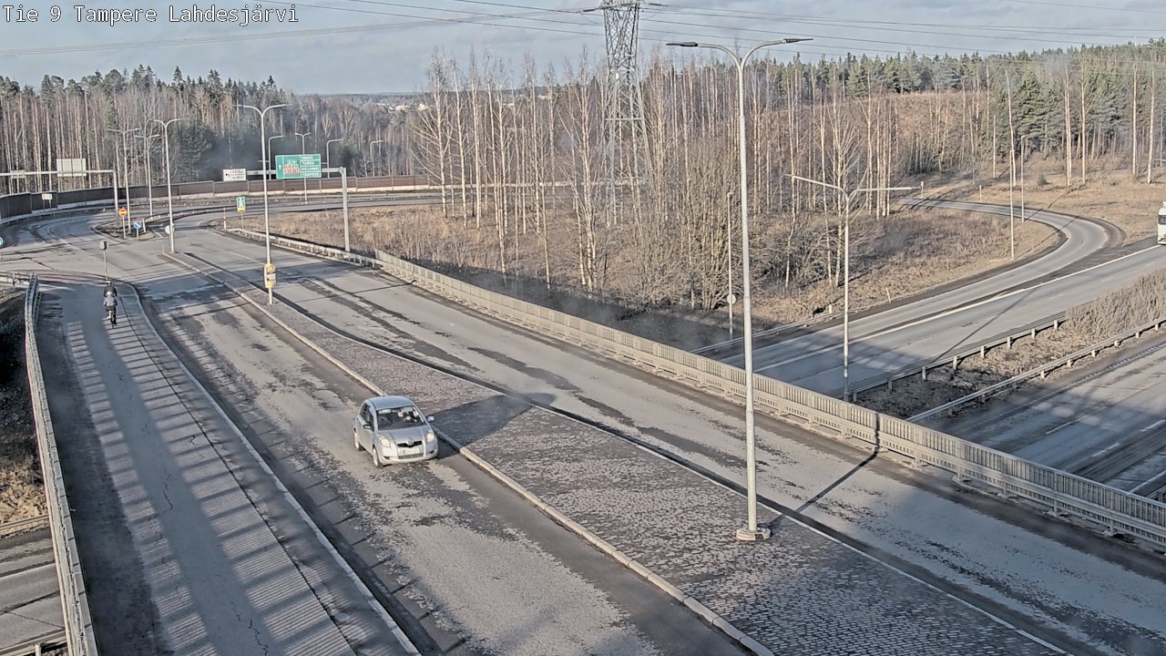 Weather Camera Image Road 9 Tampere, Lahdesjärvi, Tampere, Pirkanmaa