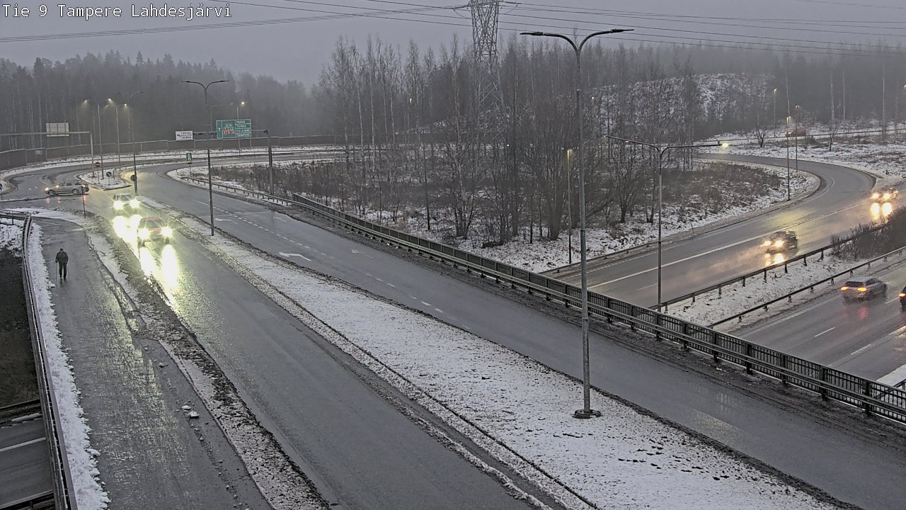 Weather Camera Image Väg 9 Tammerfors, Lahdesjärvi, Tampere, Pirkanmaa
