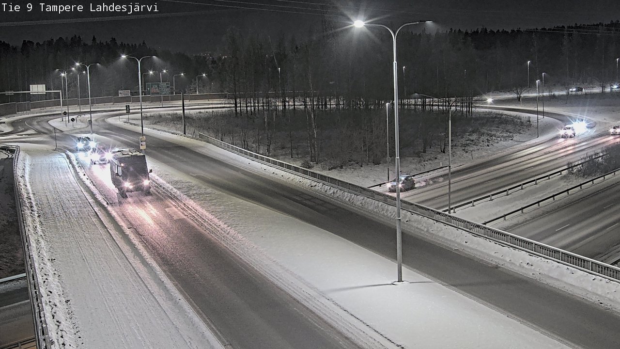 Weather Camera Image Road 9 Tampere, Lahdesjärvi, Tampere, Pirkanmaa
