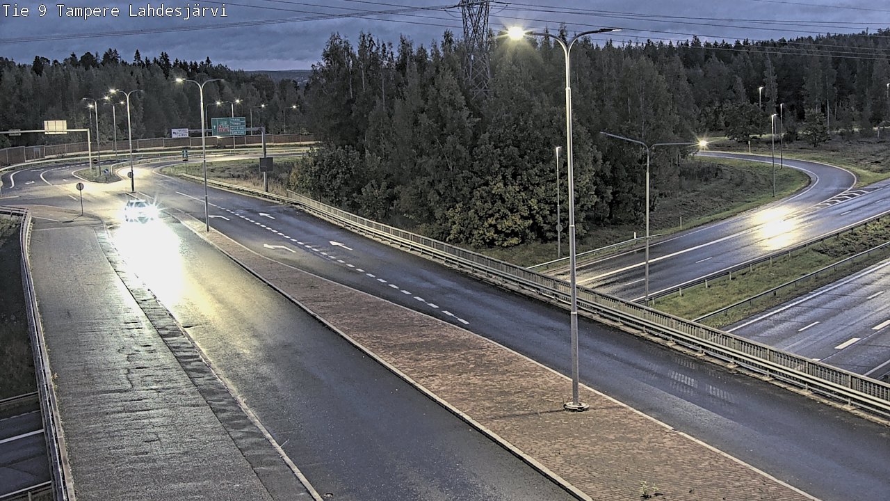 Weather Camera Image Road 9 Tampere, Lahdesjärvi, Tampere, Pirkanmaa