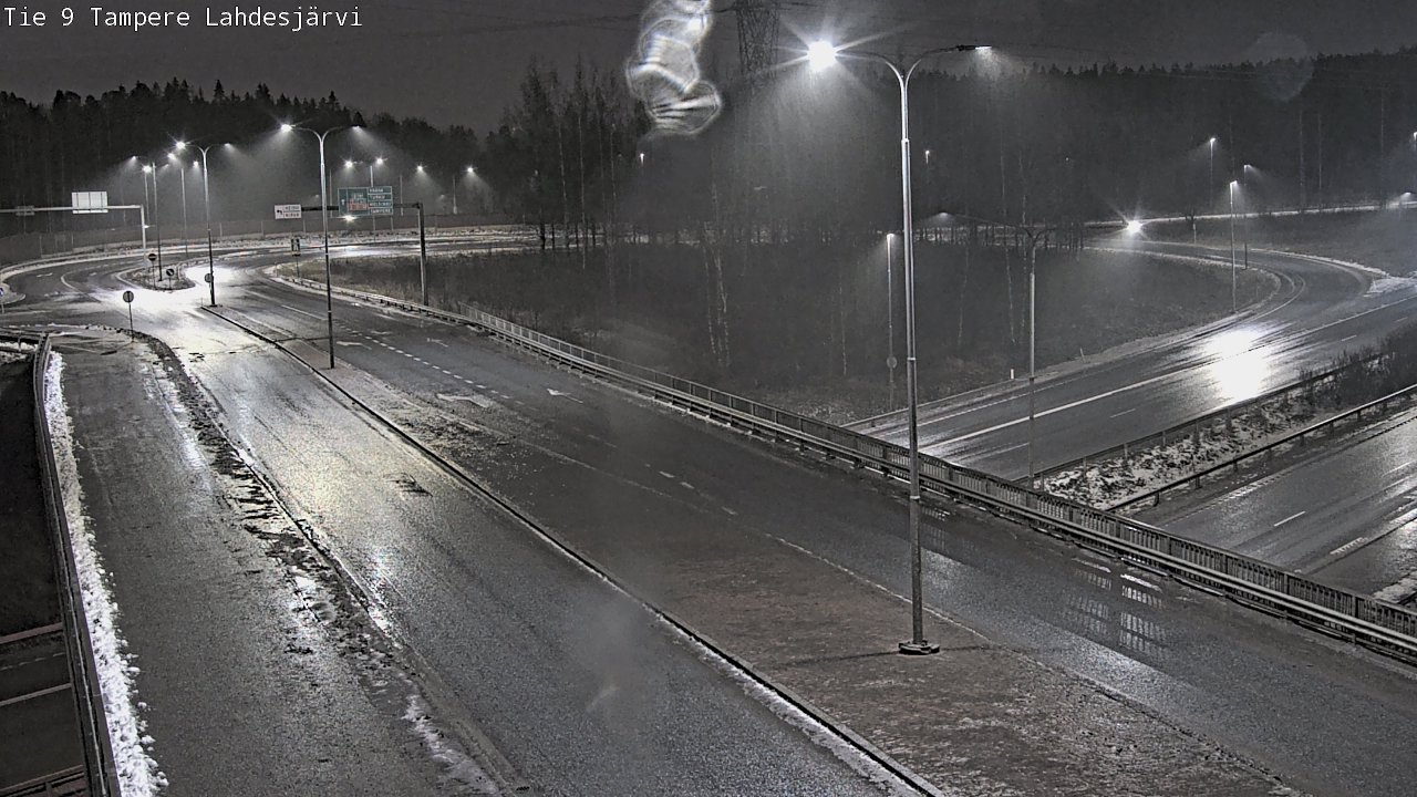 Weather Camera Image Väg 9 Tammerfors, Lahdesjärvi, Tampere, Pirkanmaa