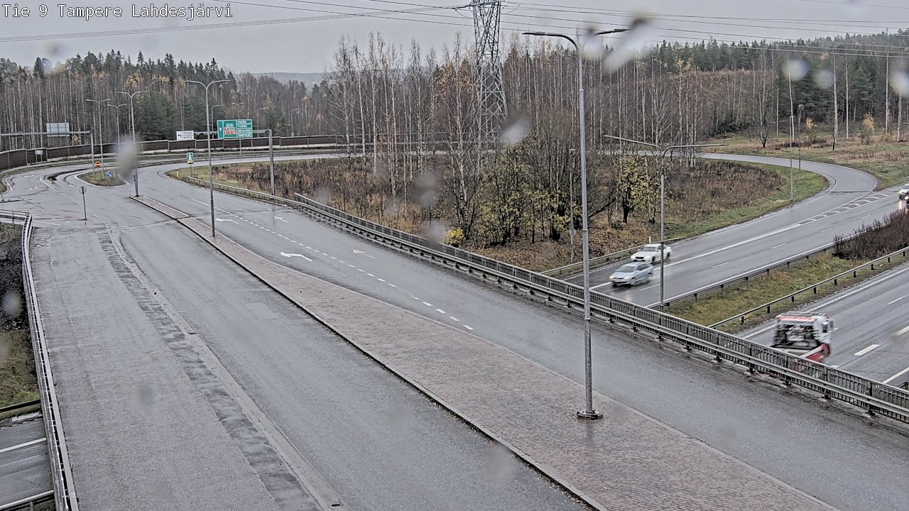 Weather Camera Image Road 9 Tampere, Lahdesjärvi, Tampere, Pirkanmaa