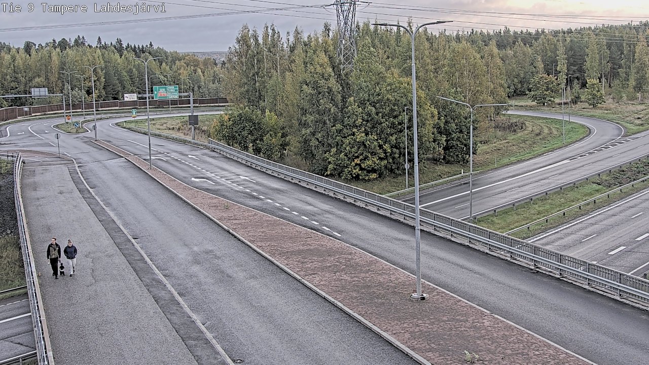 Weather Camera Image Road 9 Tampere, Lahdesjärvi, Tampere, Pirkanmaa