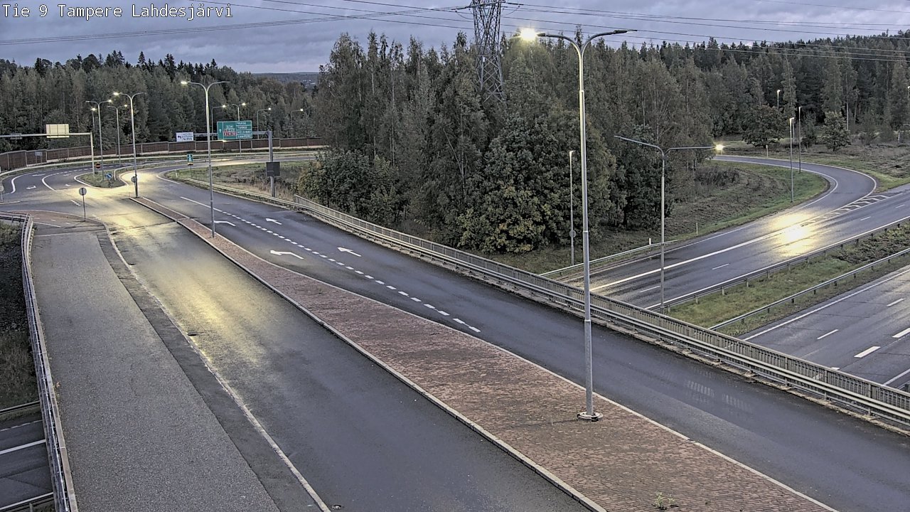 Weather Camera Image Road 9 Tampere, Lahdesjärvi, Tampere, Pirkanmaa