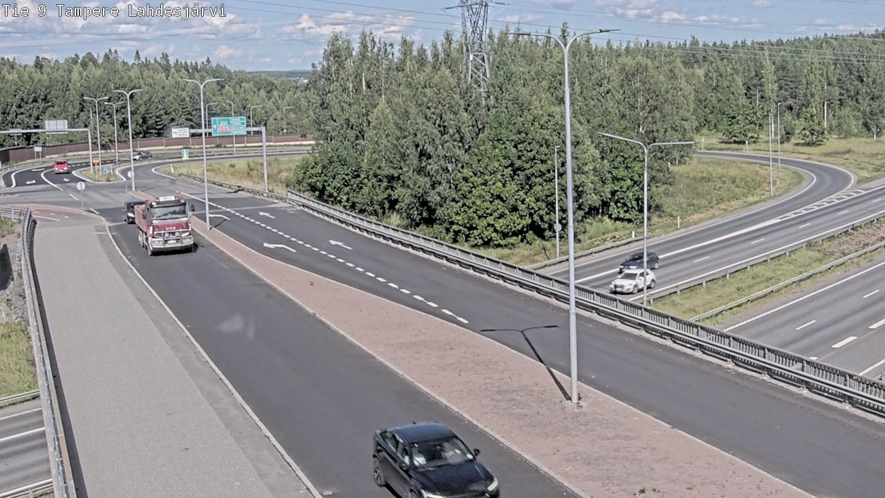 Kelikamerat Kuva Tie 9 Tampere, Lahdesjärvi, Tampere, Pirkanmaa