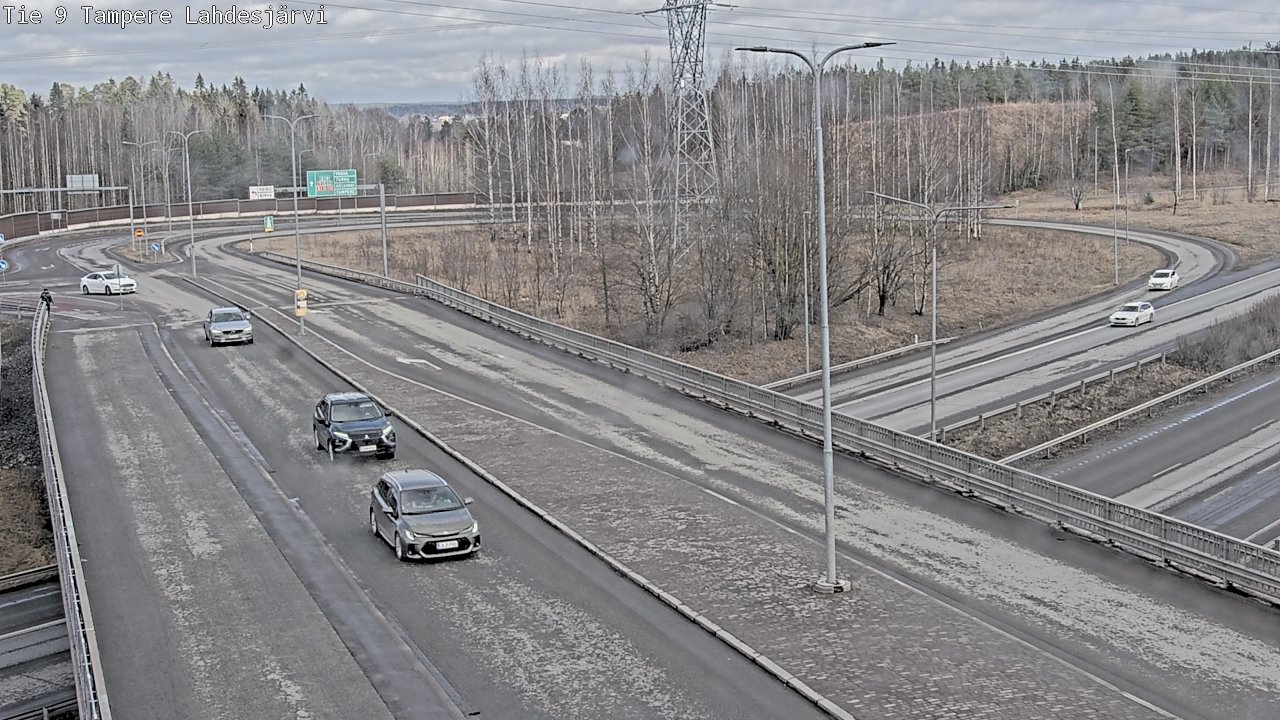 Weather Camera Image Road 9 Tampere, Lahdesjärvi, Tampere, Pirkanmaa