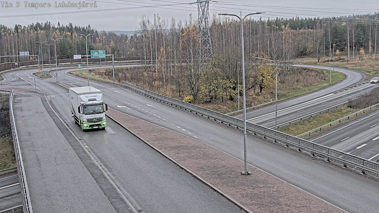 Kelikamerat Kuva Tie 9 Tampere, Lahdesjärvi, Tampere, Pirkanmaa