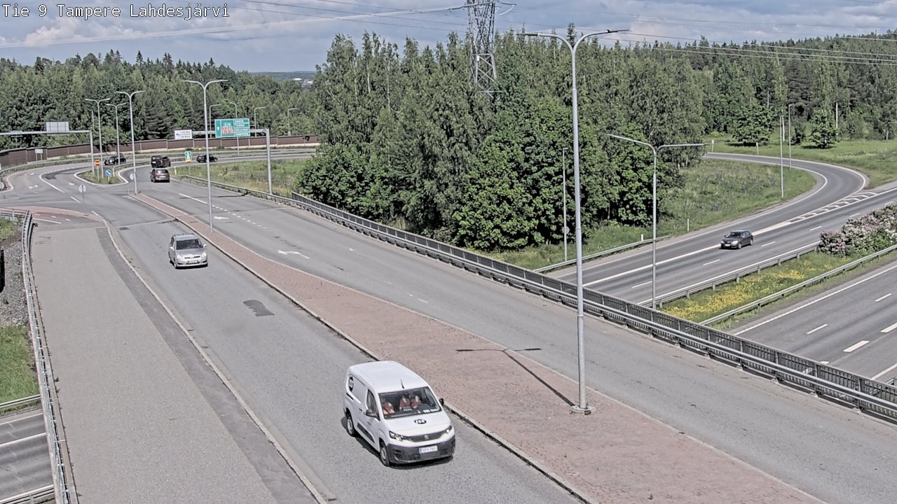 Kelikamerat Kuva Tie 9 Tampere, Lahdesjärvi, Tampere, Pirkanmaa