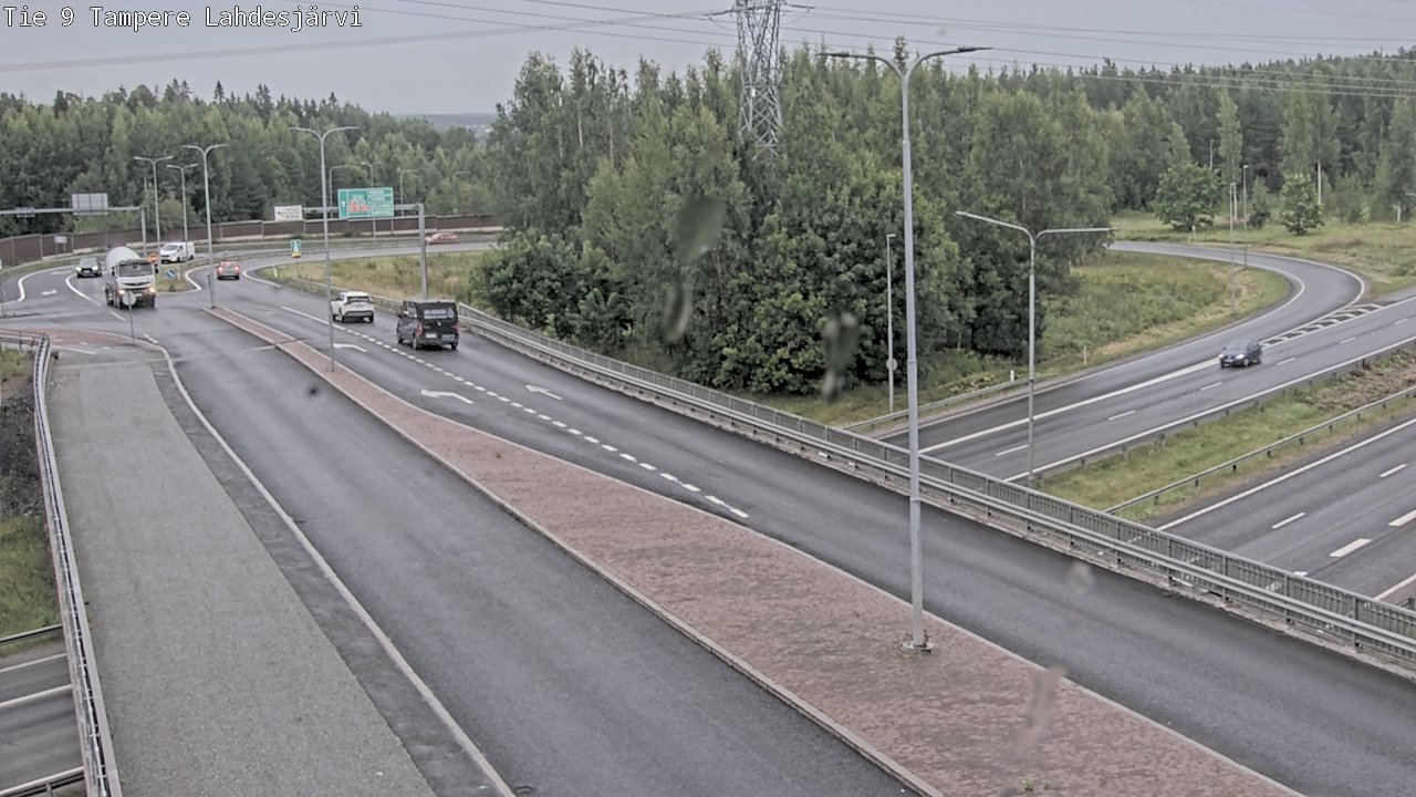Weather Camera Image Road 9 Tampere, Lahdesjärvi, Tampere, Pirkanmaa