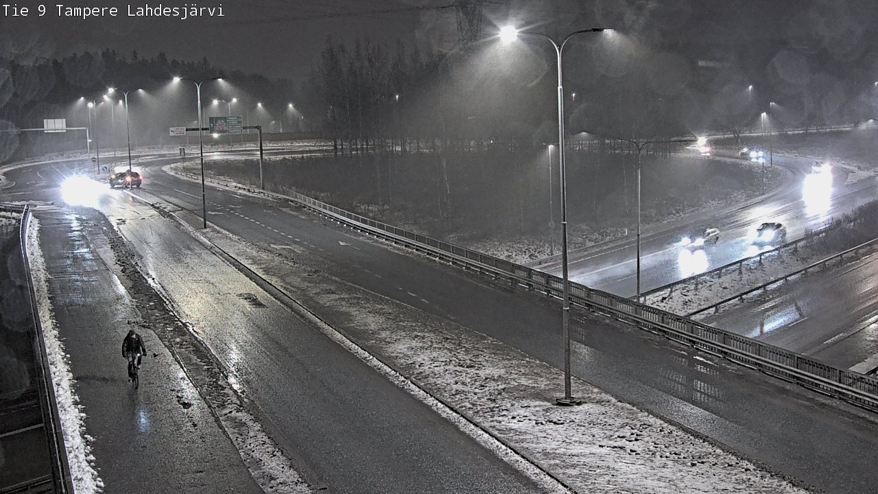 Weather Camera Image Väg 9 Tammerfors, Lahdesjärvi, Tampere, Pirkanmaa