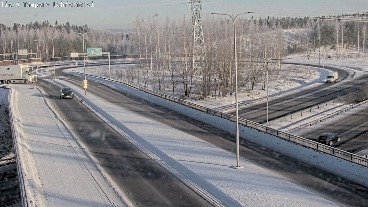 Weather Camera Image Road 9 Tampere, Lahdesjärvi, Tampere, Pirkanmaa