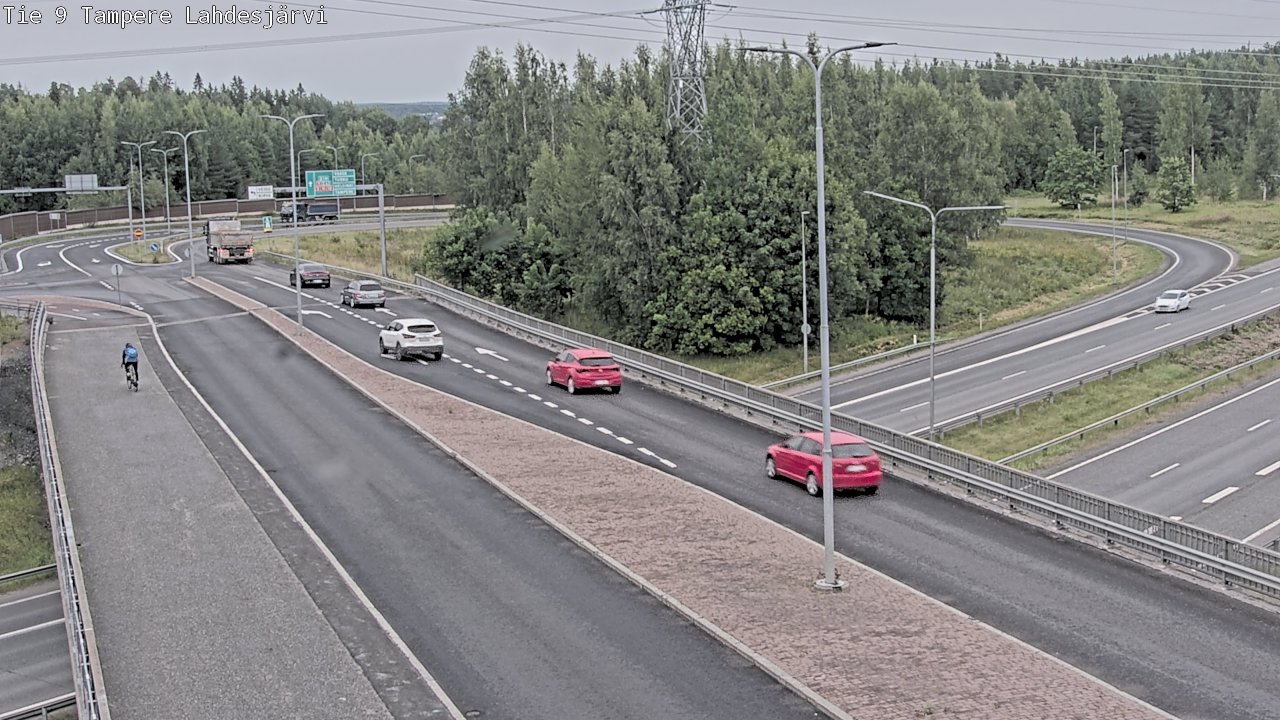 Weather Camera Image Road 9 Tampere, Lahdesjärvi, Tampere, Pirkanmaa