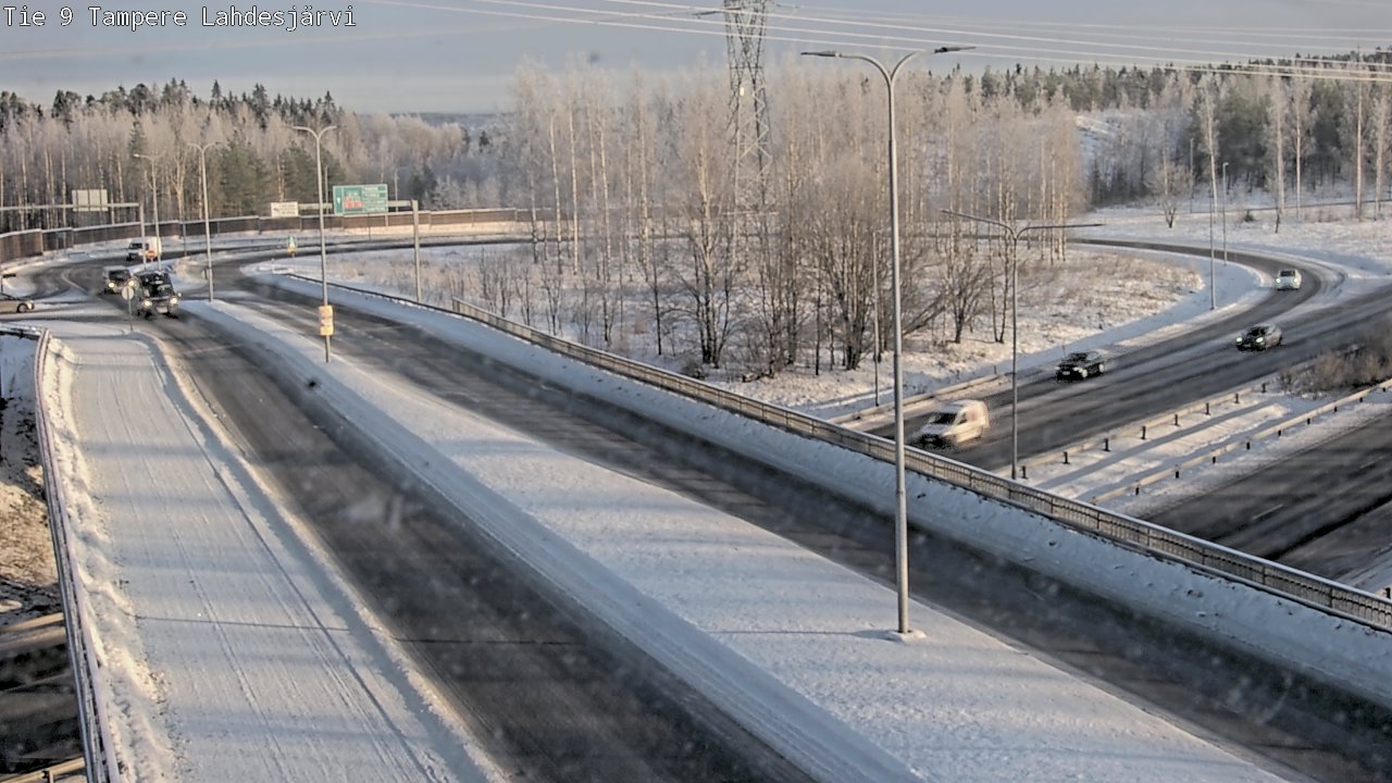 Weather Camera Image Road 9 Tampere, Lahdesjärvi, Tampere, Pirkanmaa
