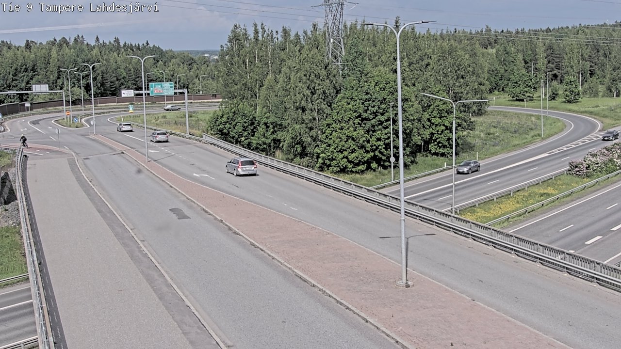 Kelikamerat Kuva Tie 9 Tampere, Lahdesjärvi, Tampere, Pirkanmaa