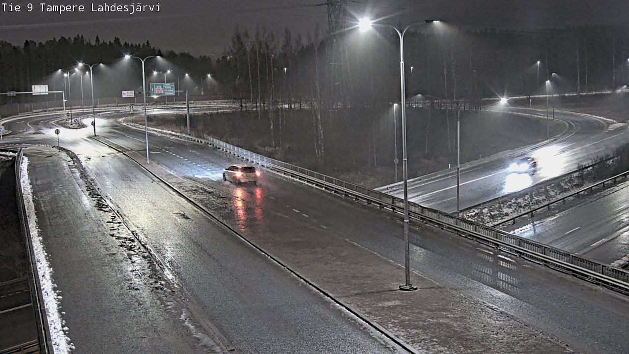 Weather Camera Image Väg 9 Tammerfors, Lahdesjärvi, Tampere, Pirkanmaa